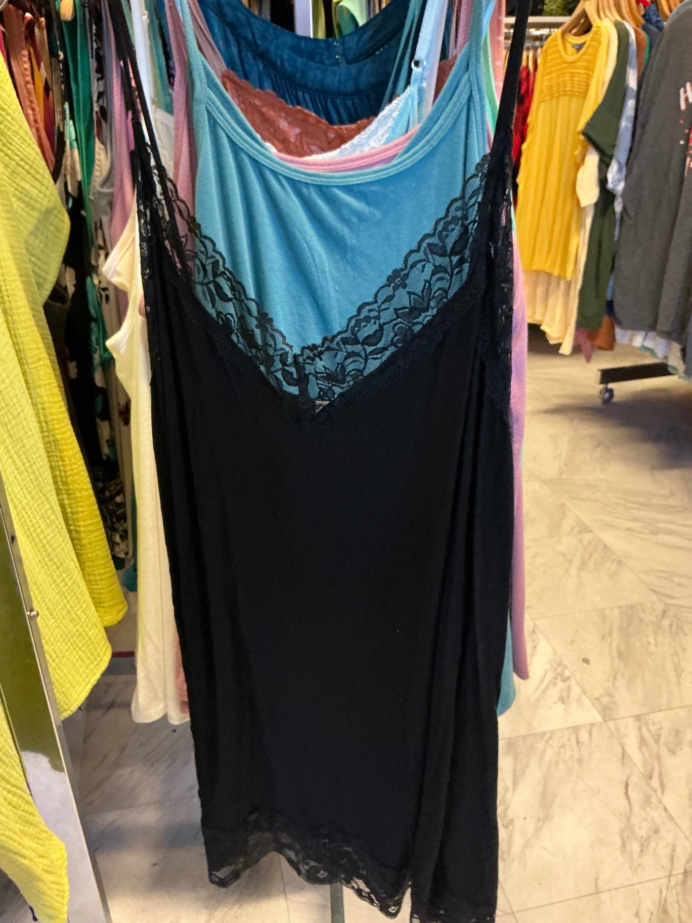 Celeste Camisole 3X Black NWOT