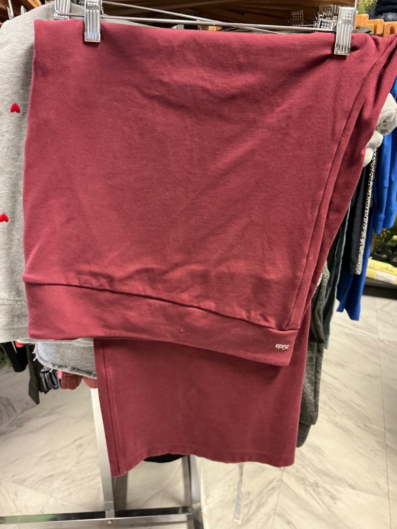 Zuda Athletic Pant 5X Brick Red