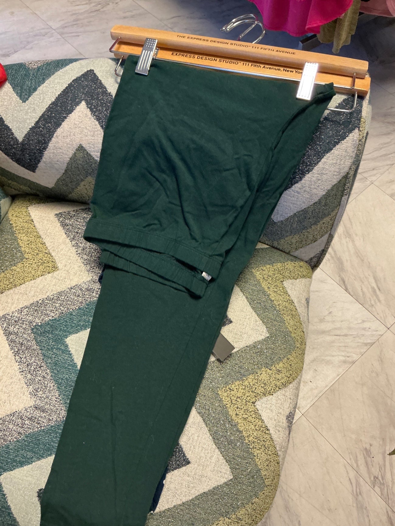 Zenana Leggings 1X Green NWOT