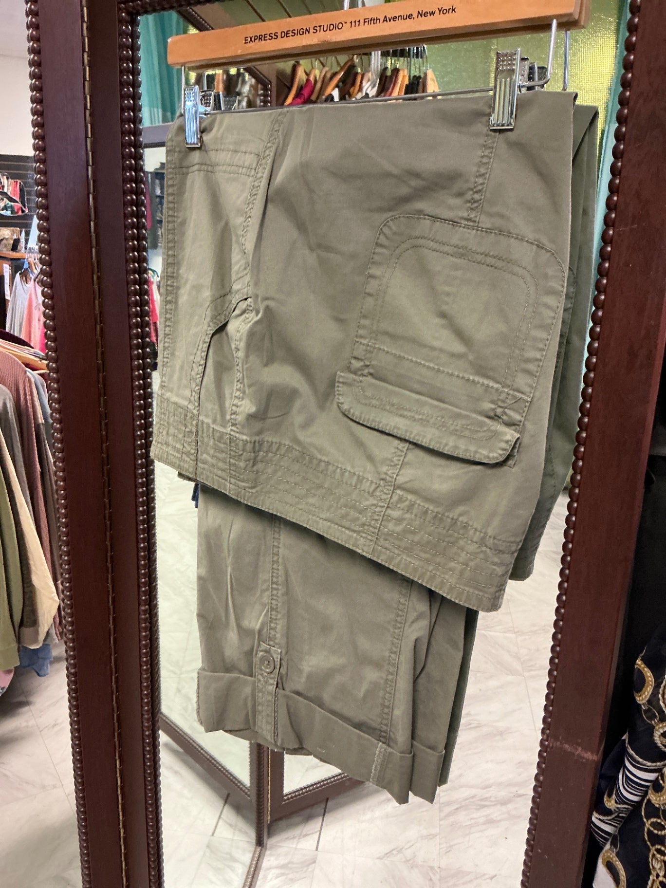 Avenue Cargo Pant 14 Olive Green