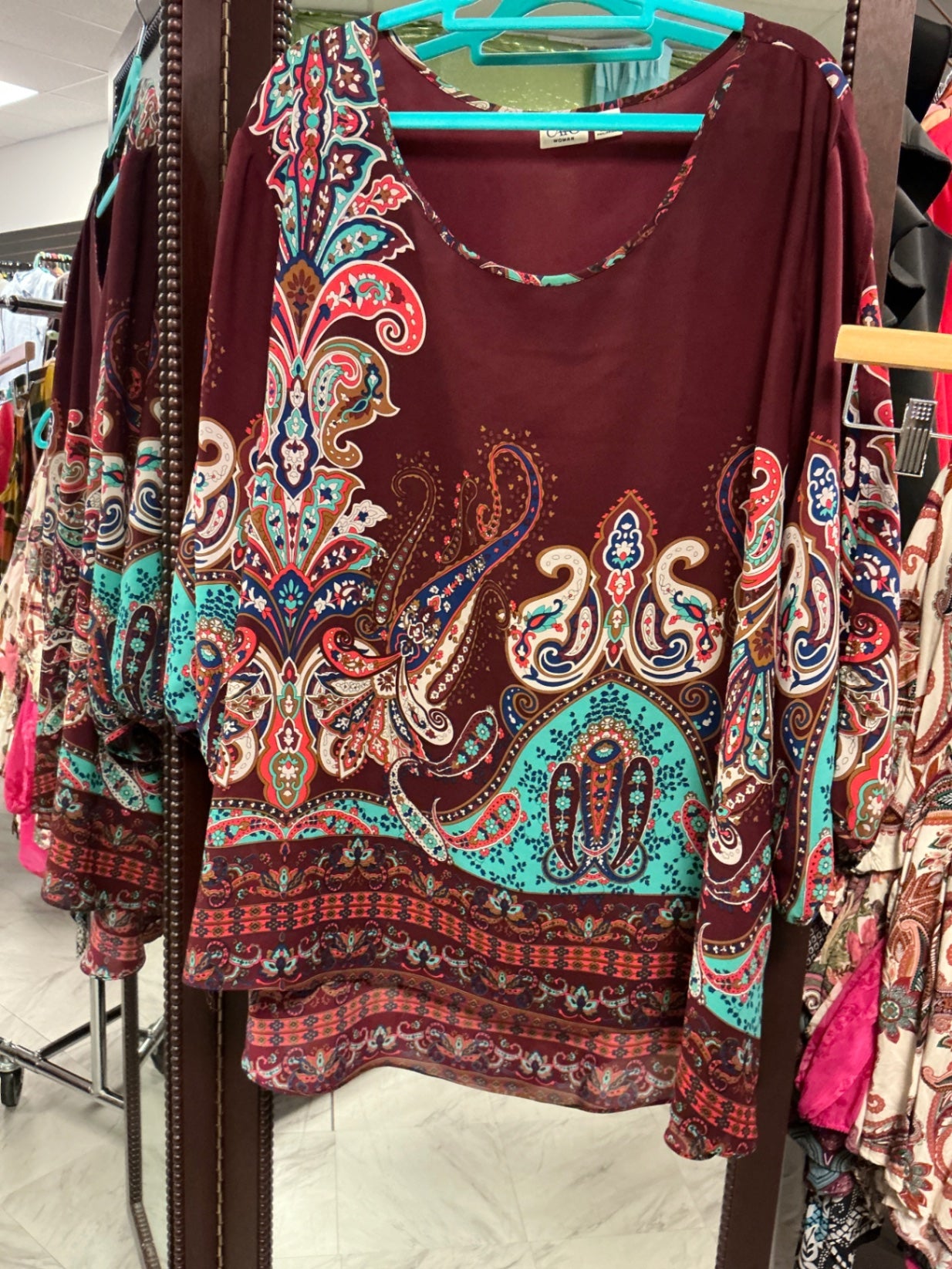 Cato Blouse 26/28 Multicolor