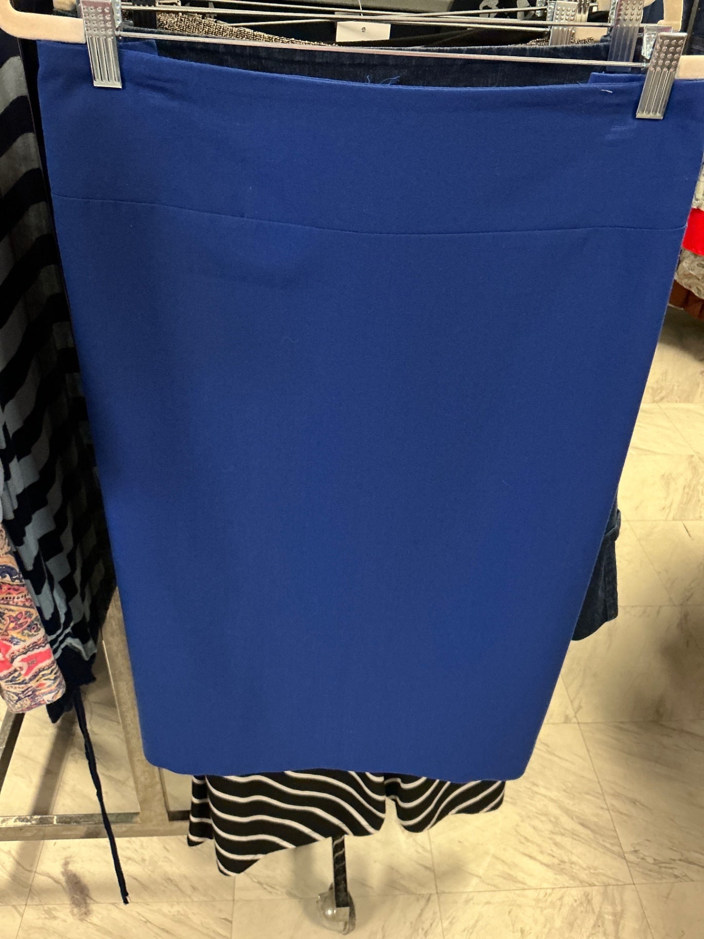 Afani Pencil Skirt 18 Blue