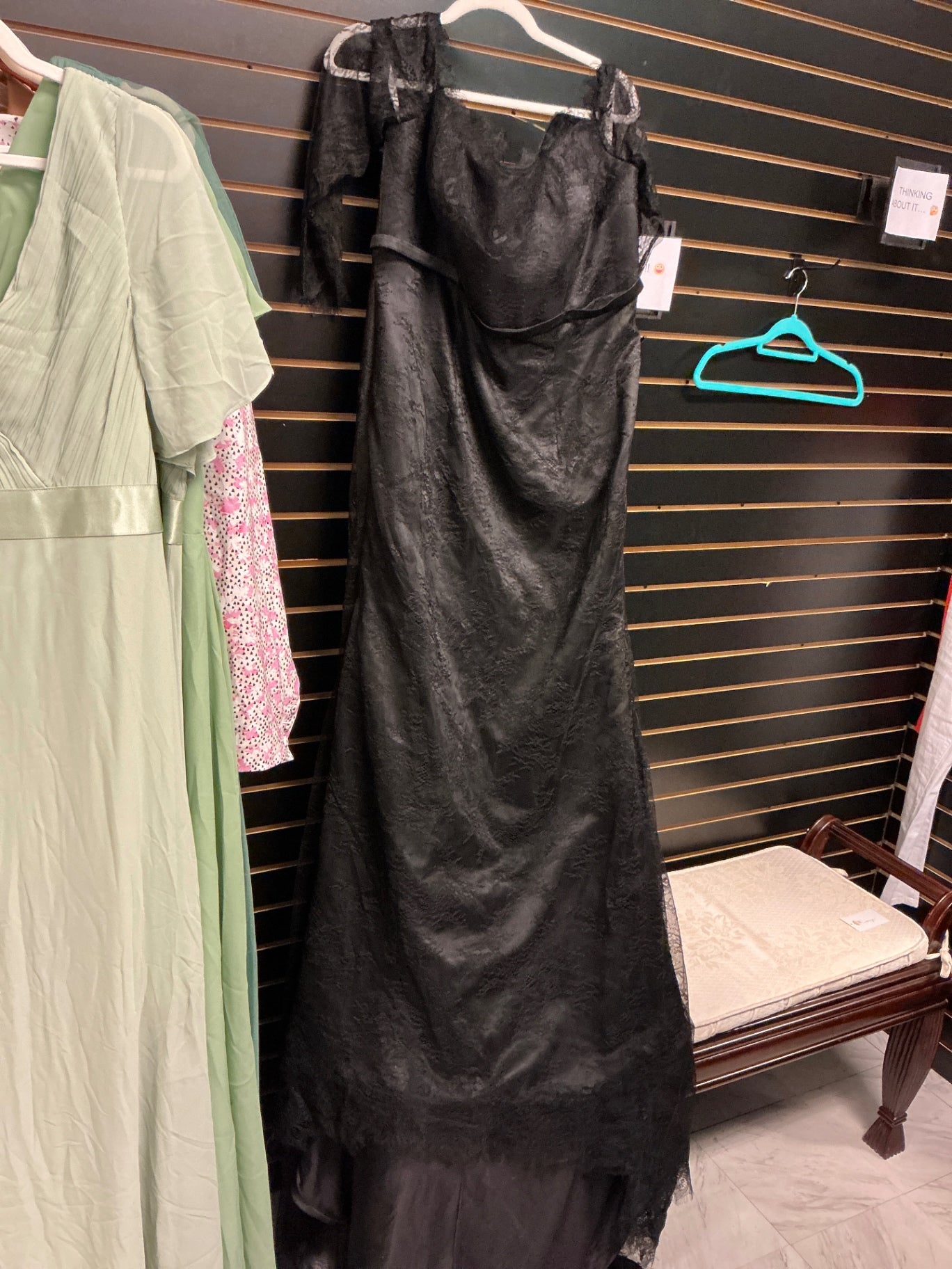 Bridess Evening Gown 18 Black