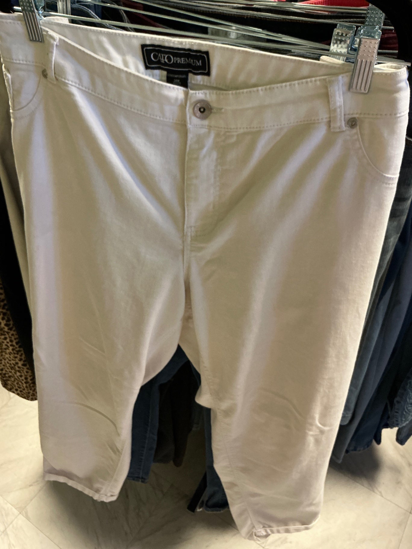 Cato Premium Pants 24W White