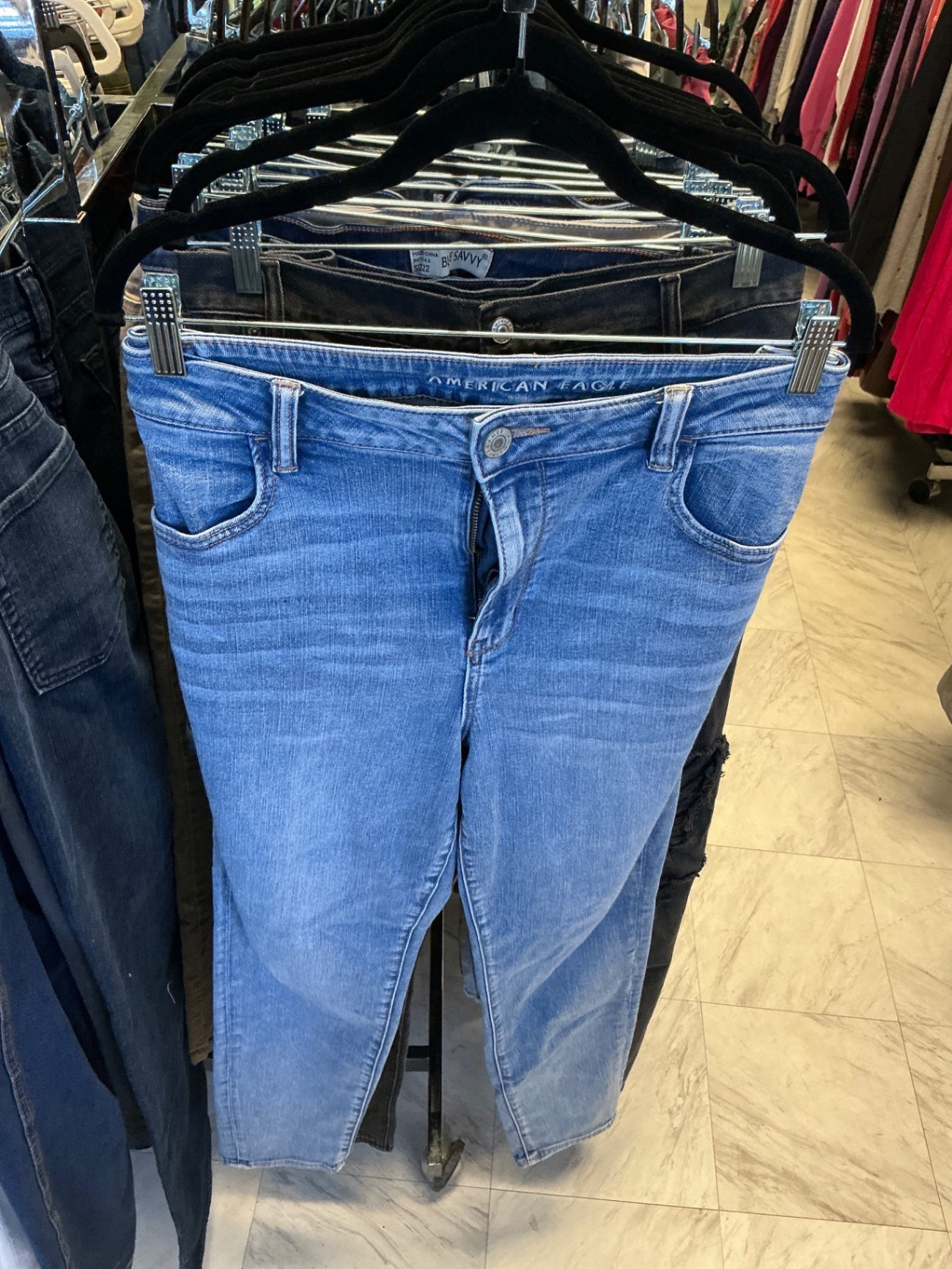 American Eagle Jeans 18 Light Blue