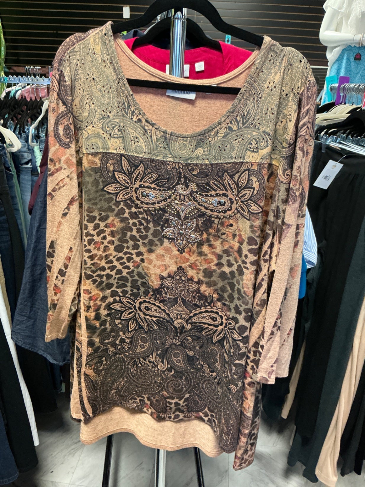 Avenue Tunics 26/28 Brown