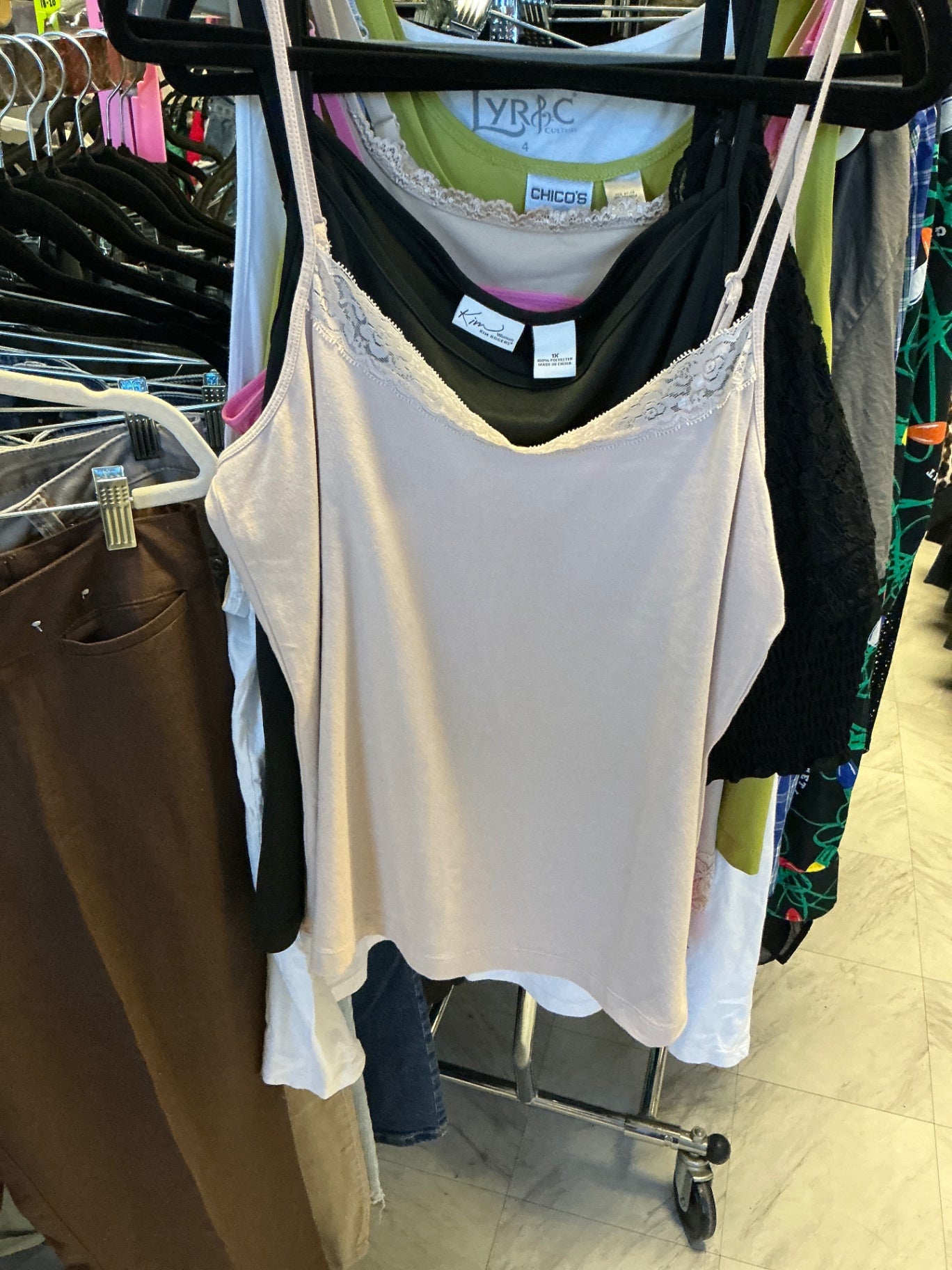 14th & union Camisole XL Beige