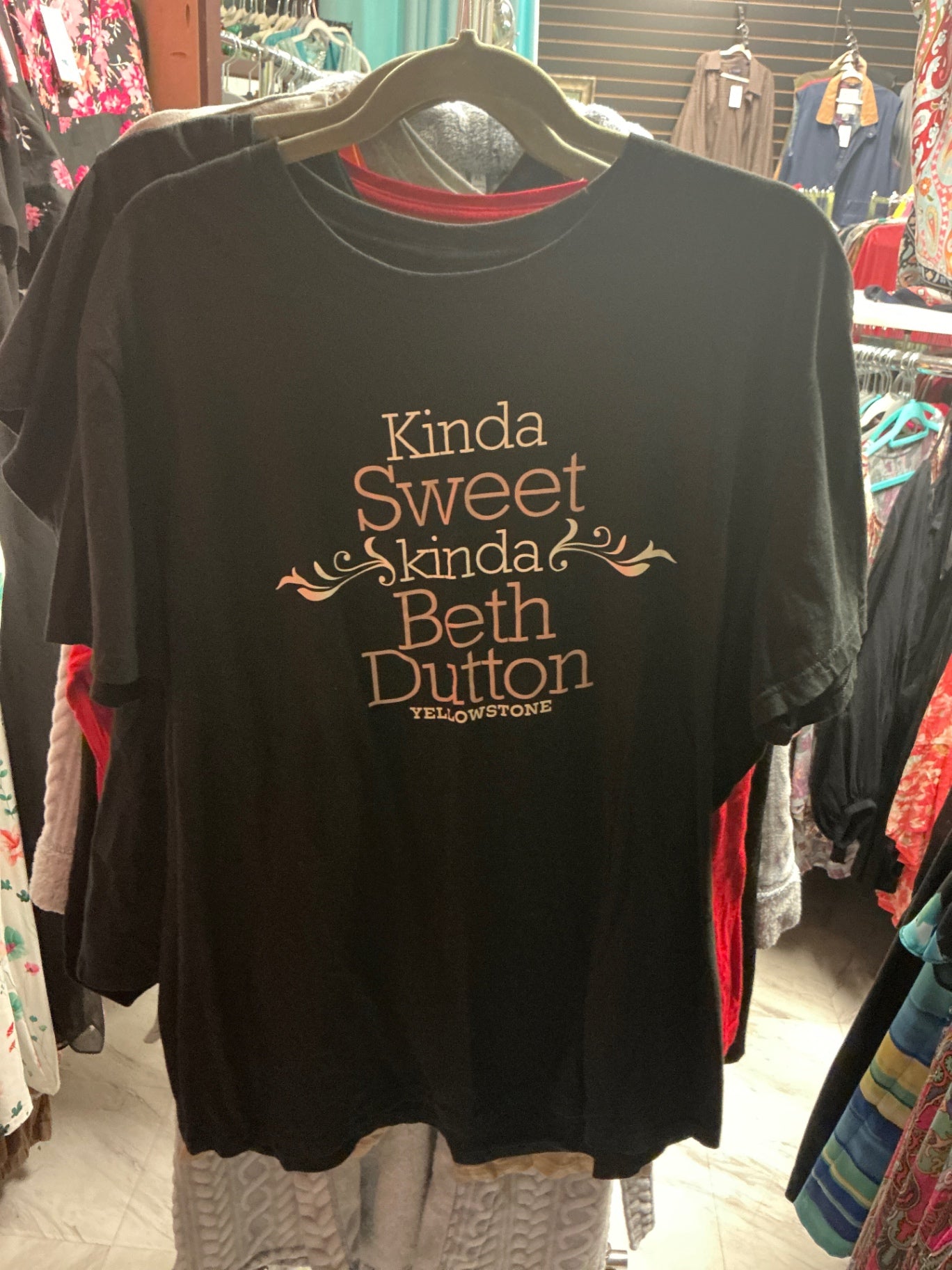 Yellowstone T-Shirt - Black -