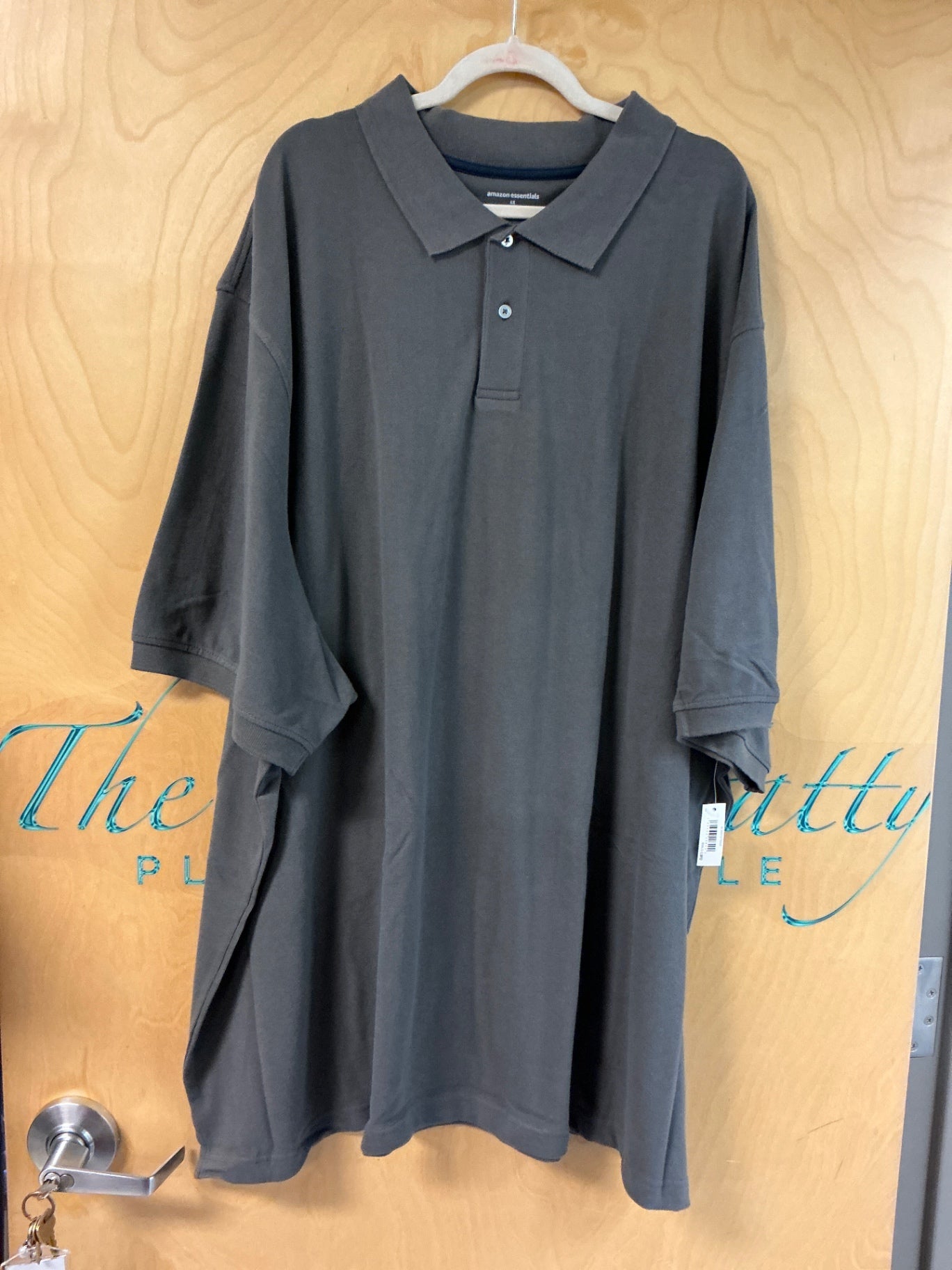 Amazon Essentials Polo Shirt - Dark Gray - 6X NWT