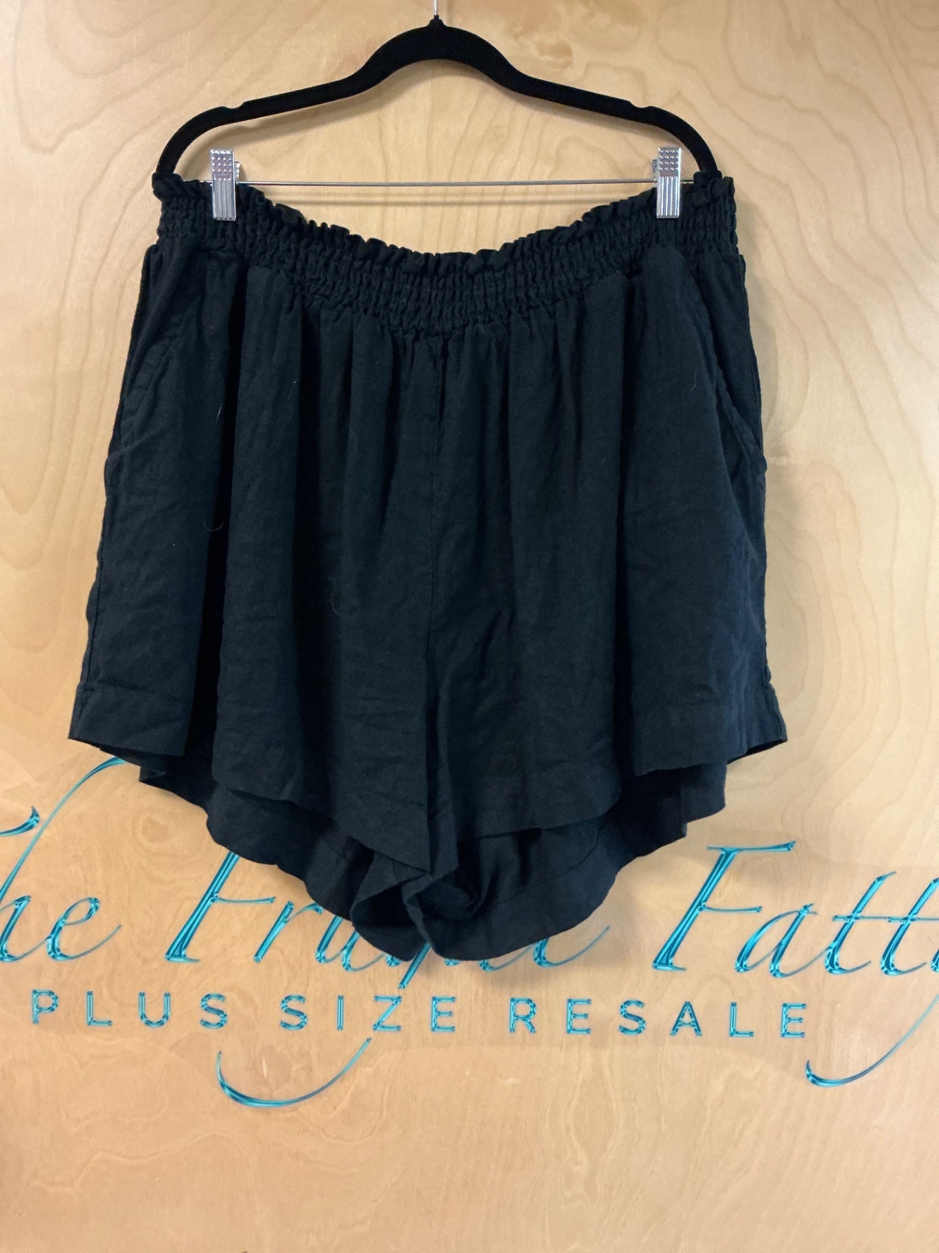 Ava & Viv Shorts - Black - 3X
