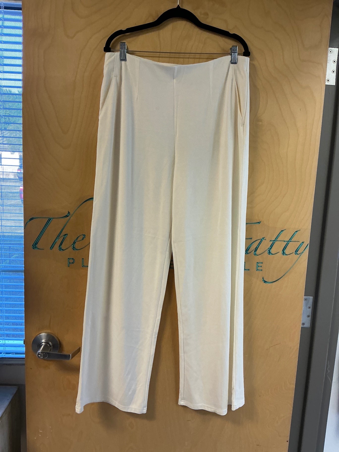 Cato Wide Leg Pants - Cream - 14/16