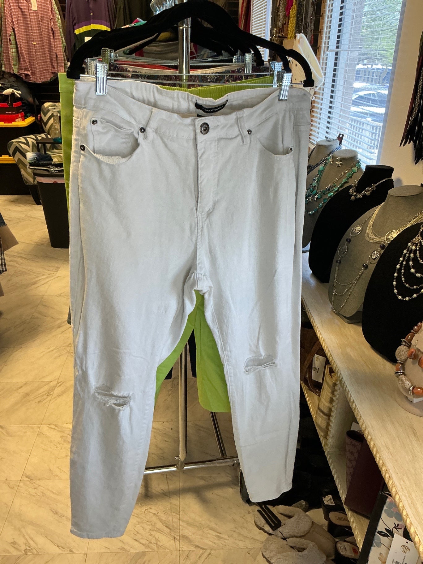 Ashley Stewart Jeans - White - 16