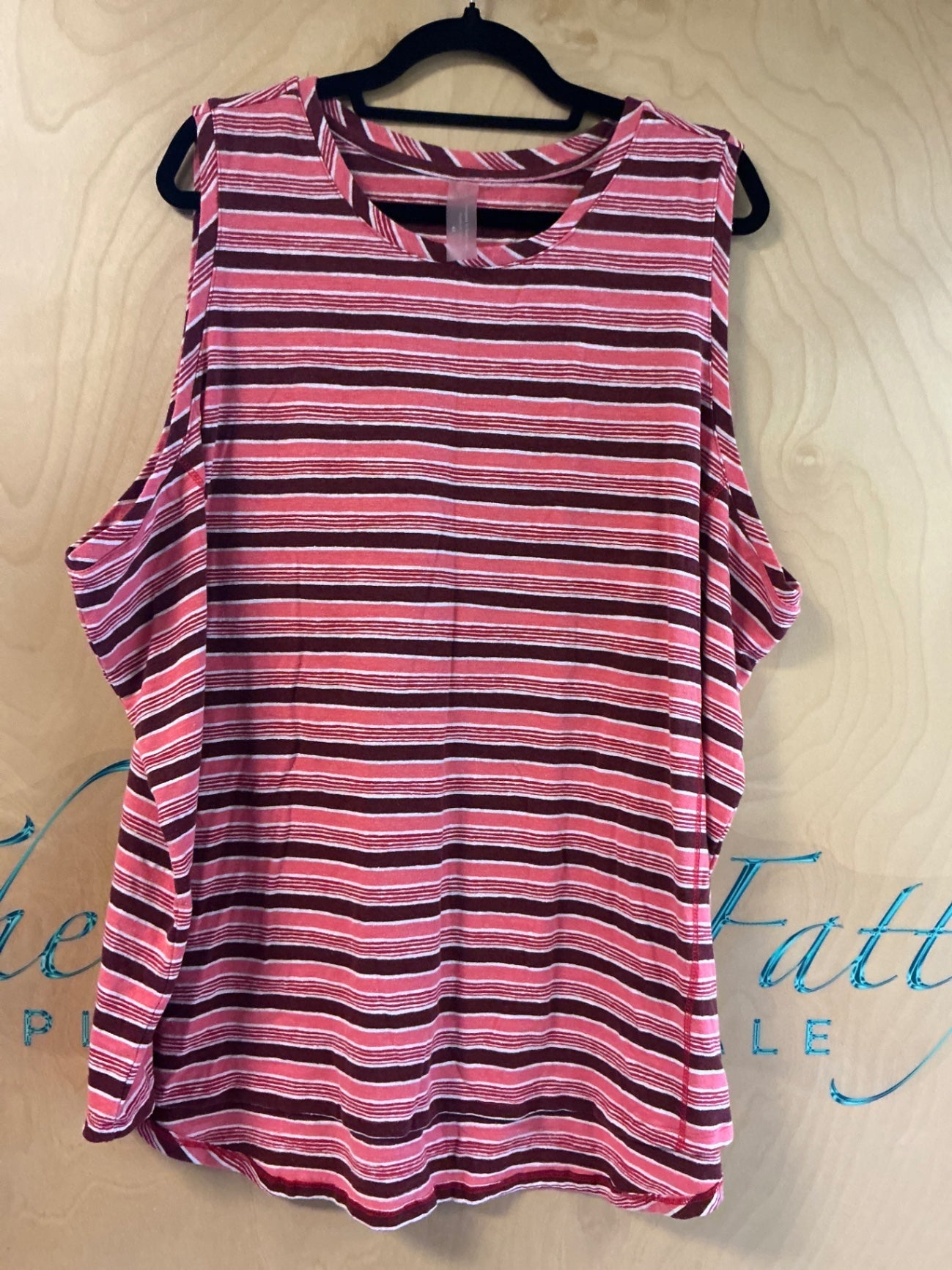 Zuda Tank Top - Red - 4X