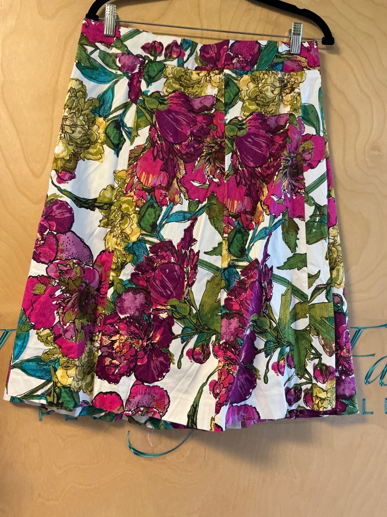 Lane Bryant Skirt - Multicolor (Pink, Green, Yellow, Blue) - 28