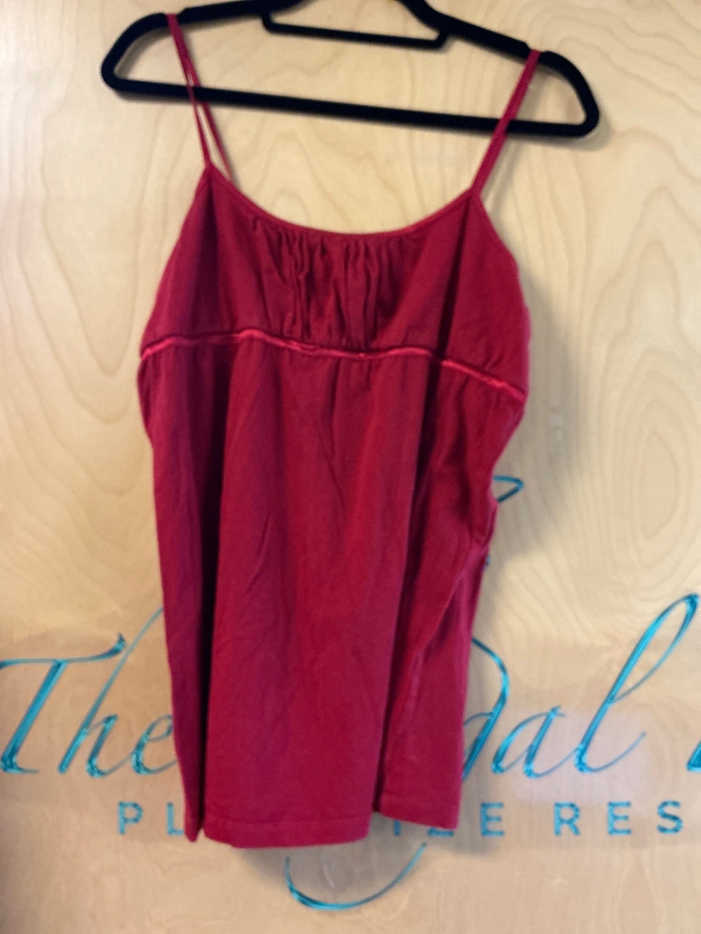 Bozzolo Sleeveless Top - Red - 3X
