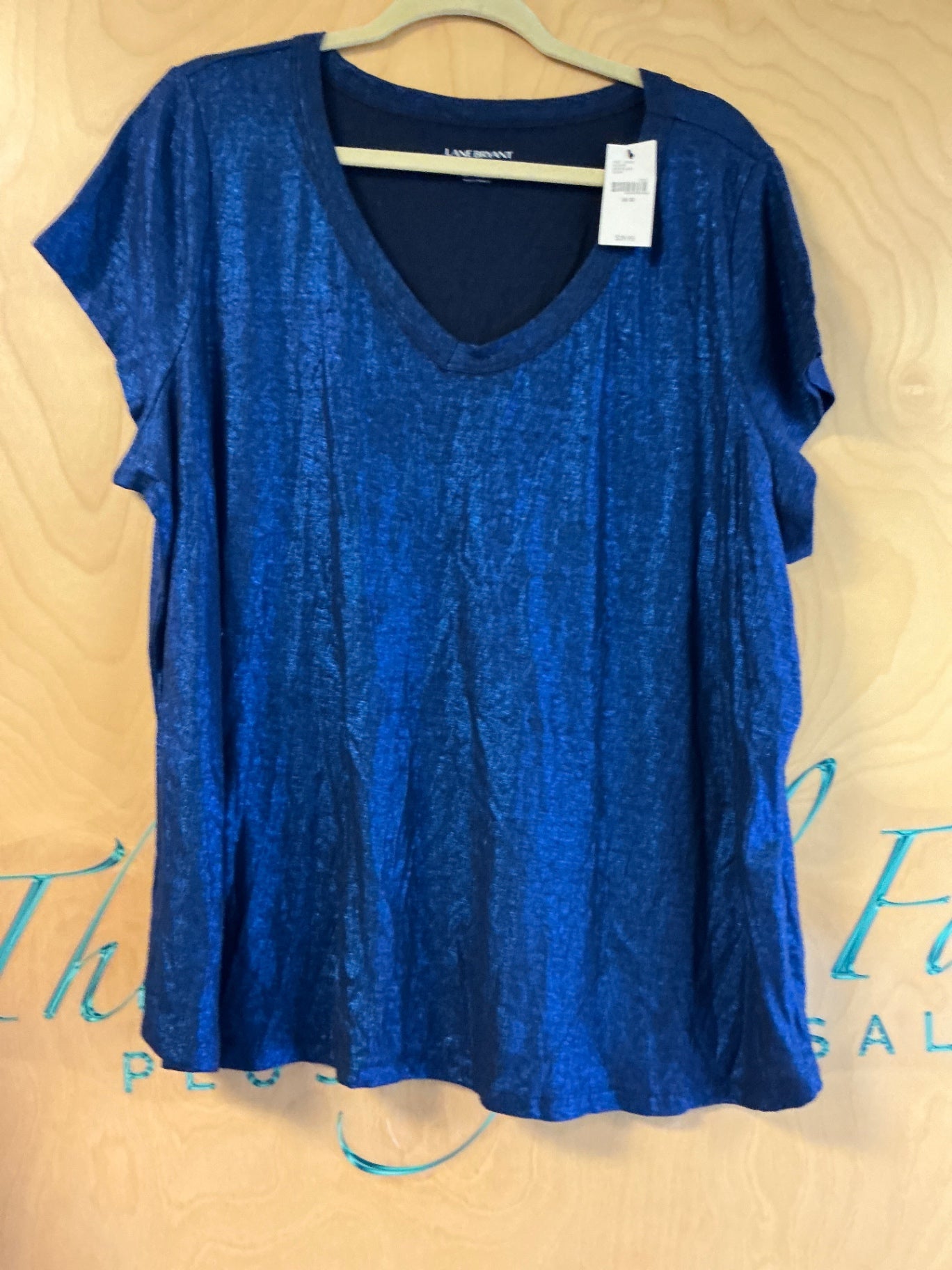 LANE BRYANT Blouse - Blue - 18/20