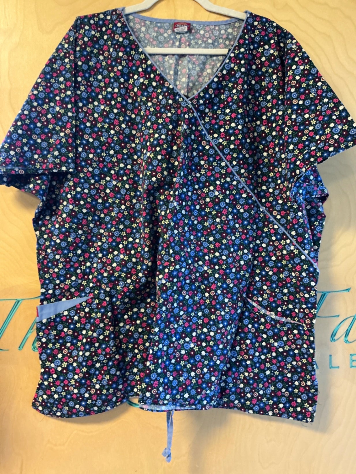 Dickies Blouse - Multicolor (mainly navy, pink, white, blue, yellow) - 5XL