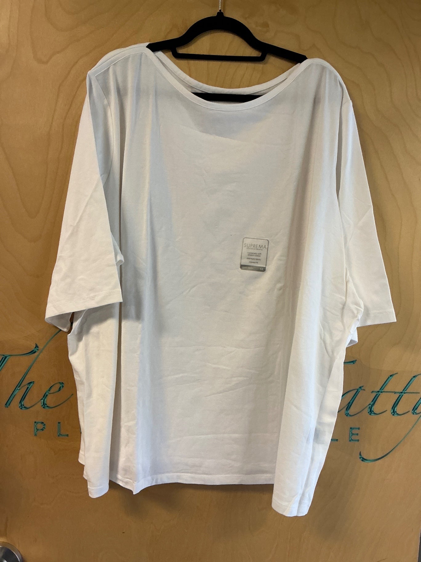 Catherine’s T-Shirt - White - 5X 32/34 NWT