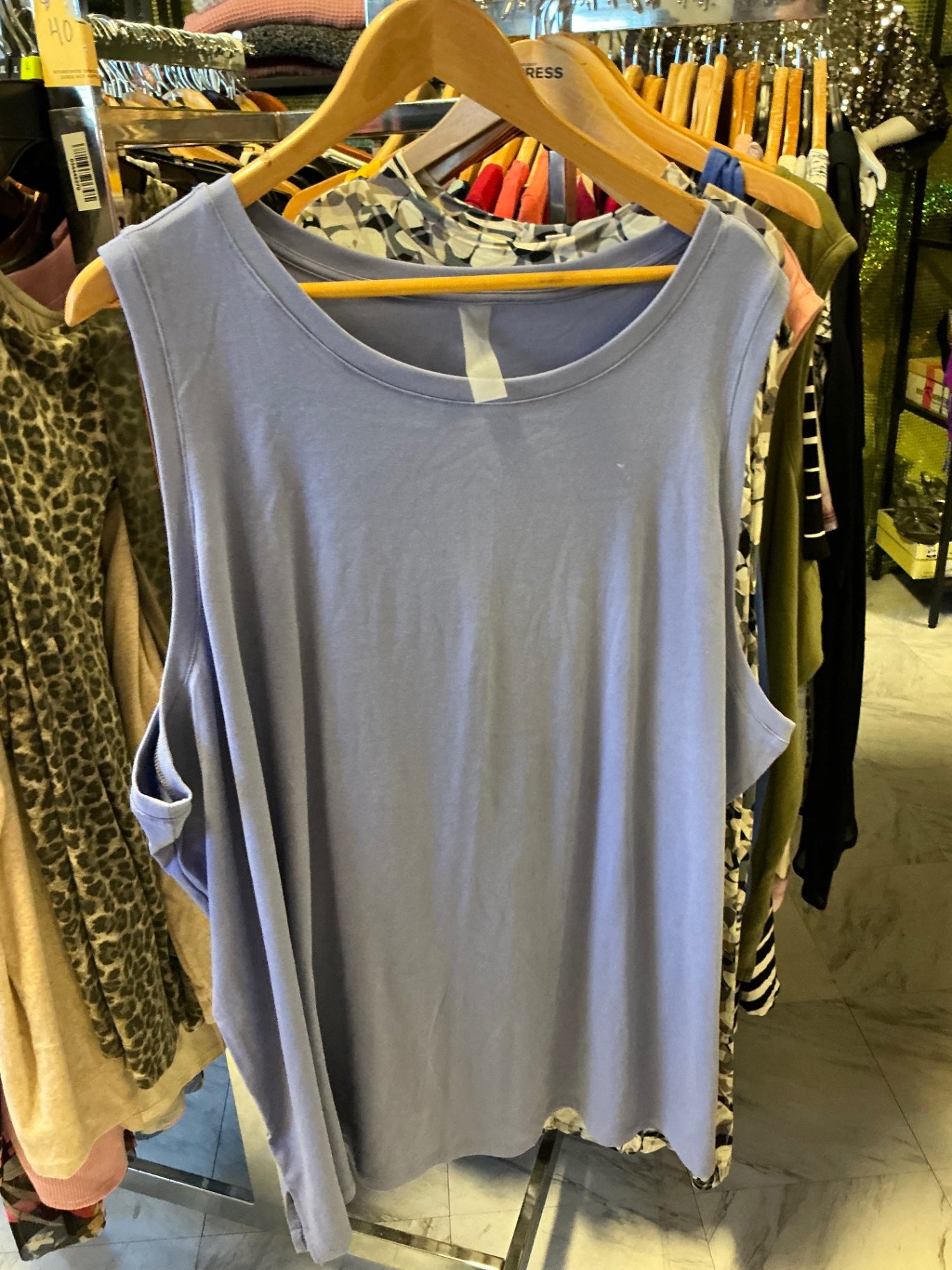 Zuda Tank Top 5X Lilac