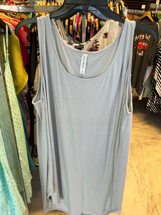 Zenana Tank Top 3X Light Blue NWOT
