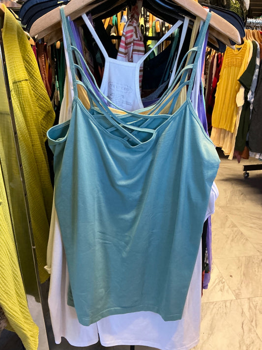 Zenana Tank Top 2X/3X Teal NWOT