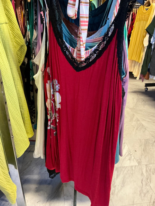 Blumin Tank Top 3X Red