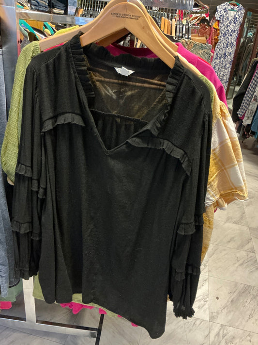 Cato Blouse 22/24 Black