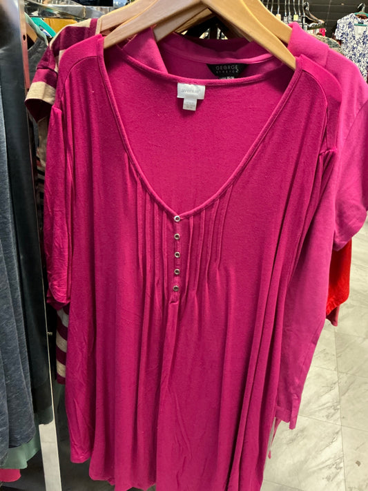 Avenue Blouse 30/32 Magenta