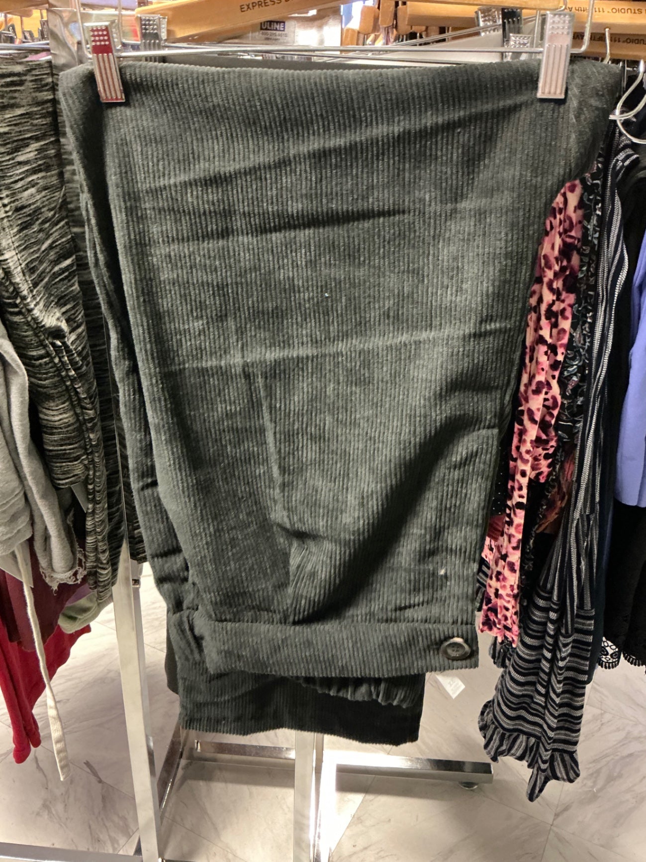 Zenana Pants 3X Dark Gray NWOT