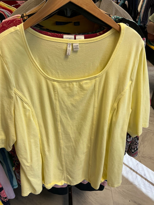 Cato Blouse 18/20 Yellow