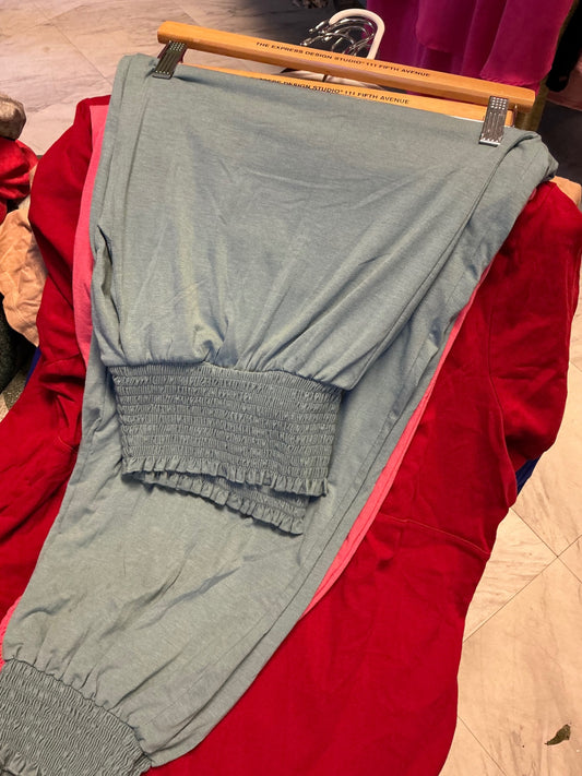Zenana Pants 3X Light Teal NWOT