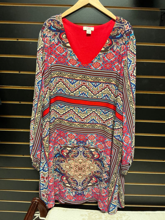 Cato Dress 22/24 Multicolored