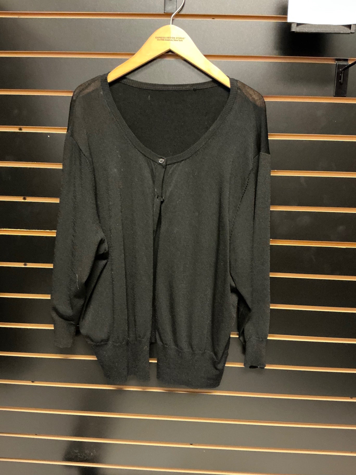 Cardigan O/S Black