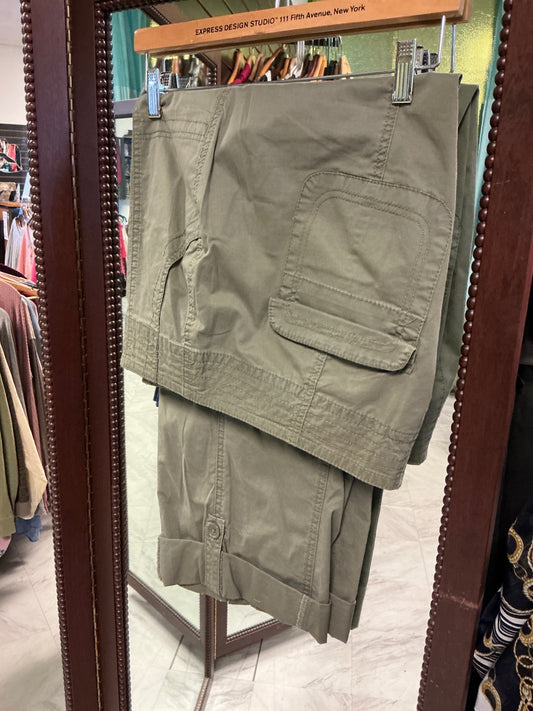 Avenue Cargo Pant 14 Olive Green