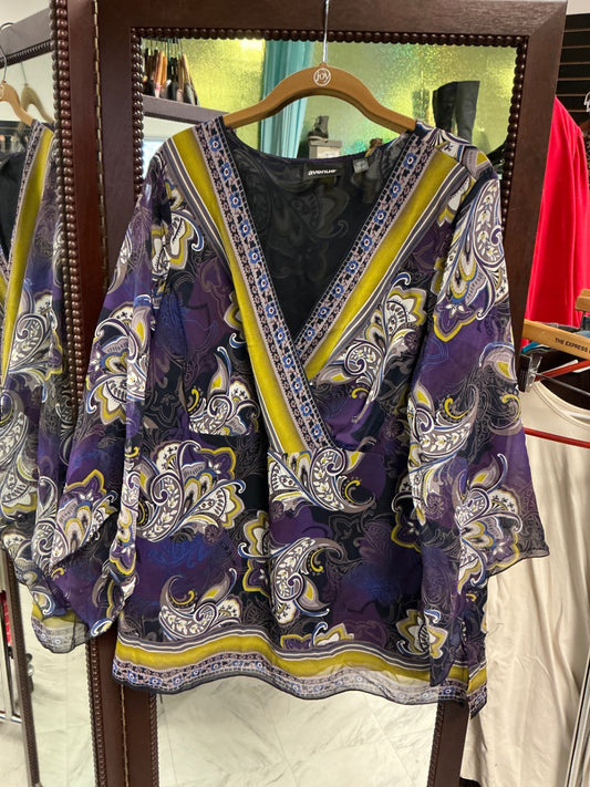 Avenue Blouse 18/20 Purple
