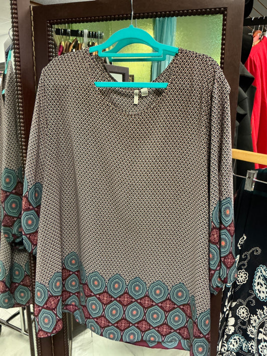 Cato Blouse 26/28 Multicolor