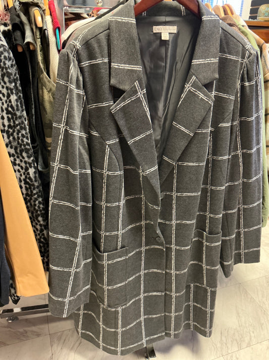 Cato Blazer 26W Gray