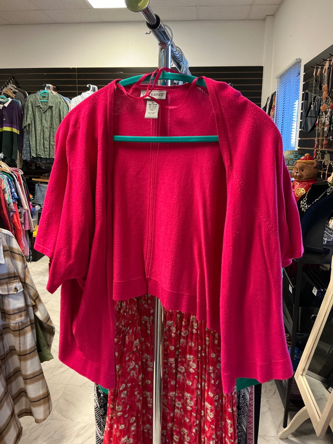 Catherines Cardigan 2X Pink