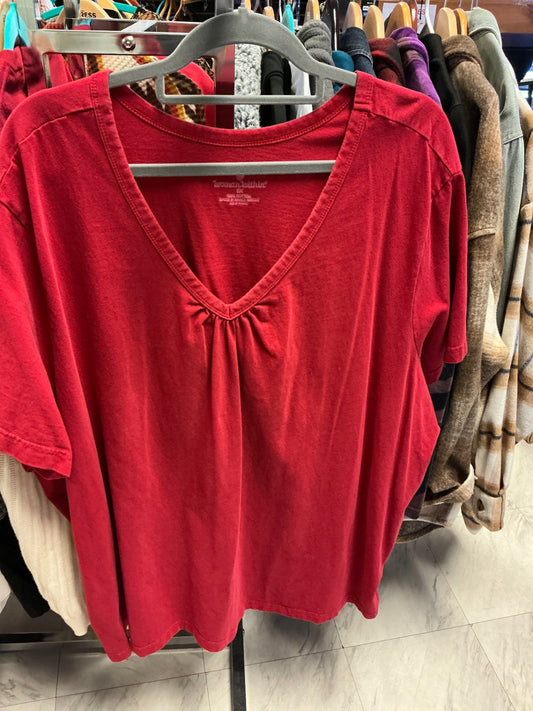 Woman Within T-Shirt 5X Red