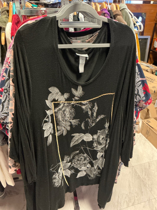Catherines T-Shirt 5X Black