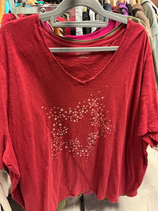 Catherine's T-Shirt 5X Red