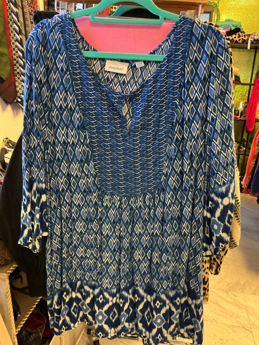 Avenue Blouse 30/32 Blue
