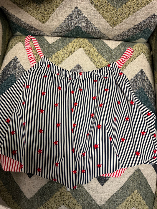 Cacique Bikini Top 18 Red/White/Blue