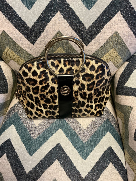 bebe Handbag Leopard Print