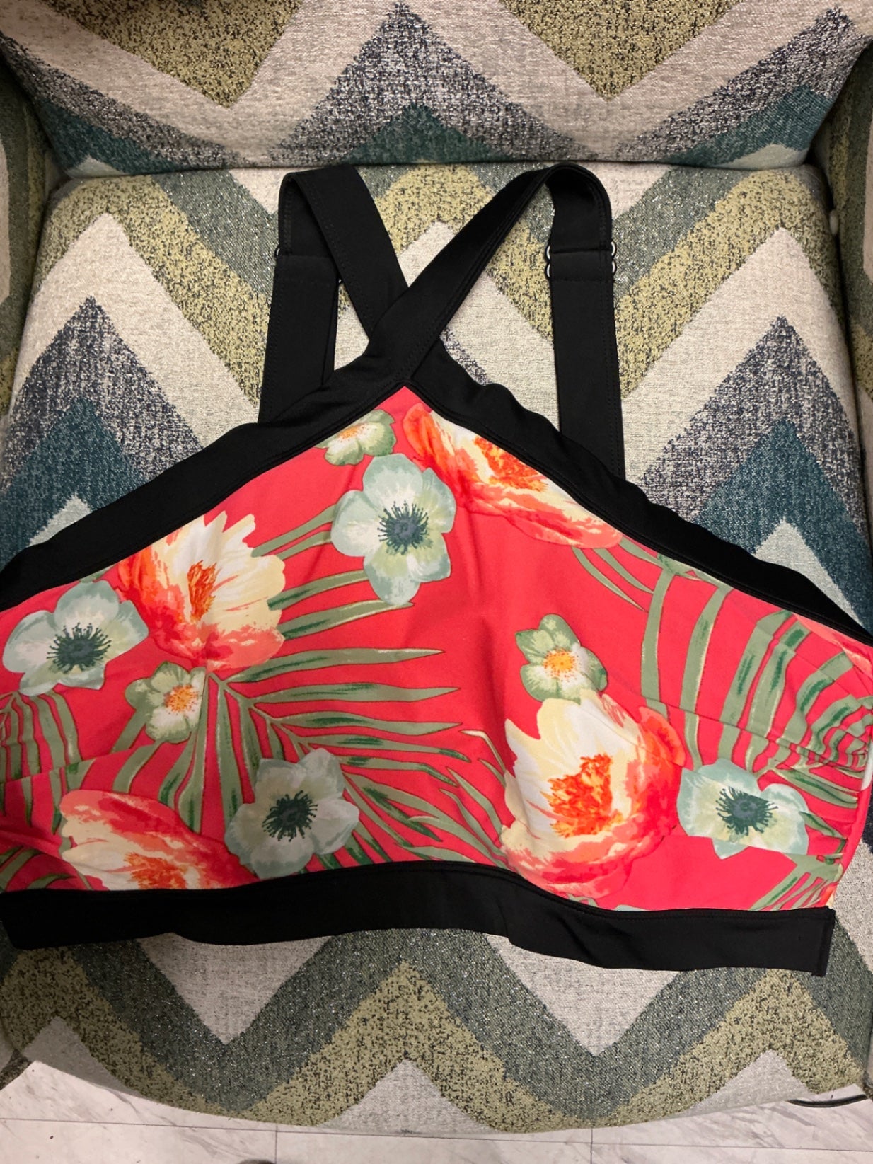 Cacique Swim Top 20 Red