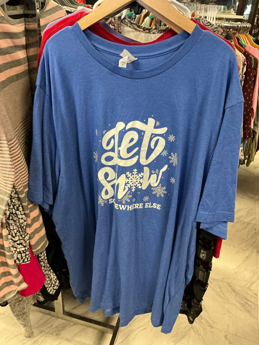 Canvas T-Shirt 4XL Blue