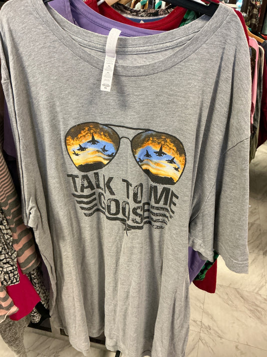 Canvas T-Shirt 4X Gray