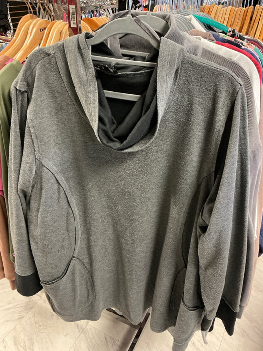 Cable & Gauge Long Sleeve Shirt 3X Gray