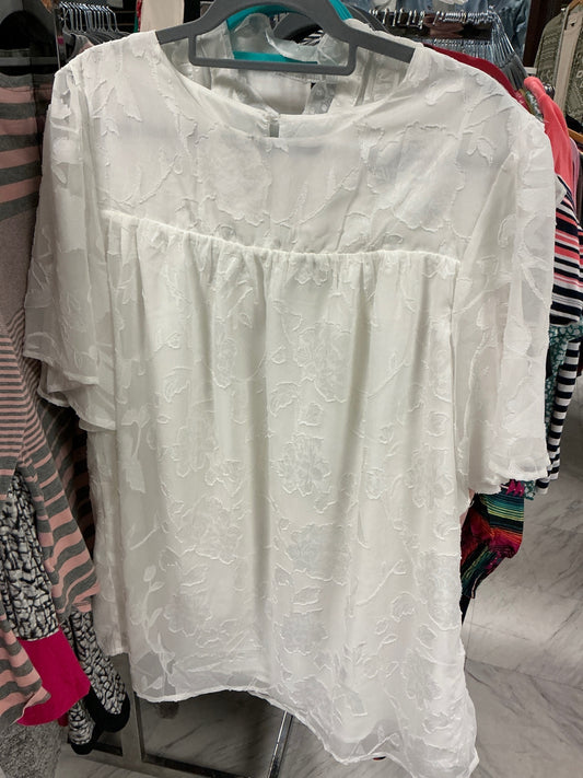 Blouse 3X White