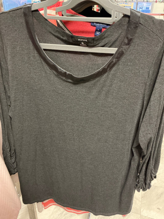 Alfani Top XL Dark Grey